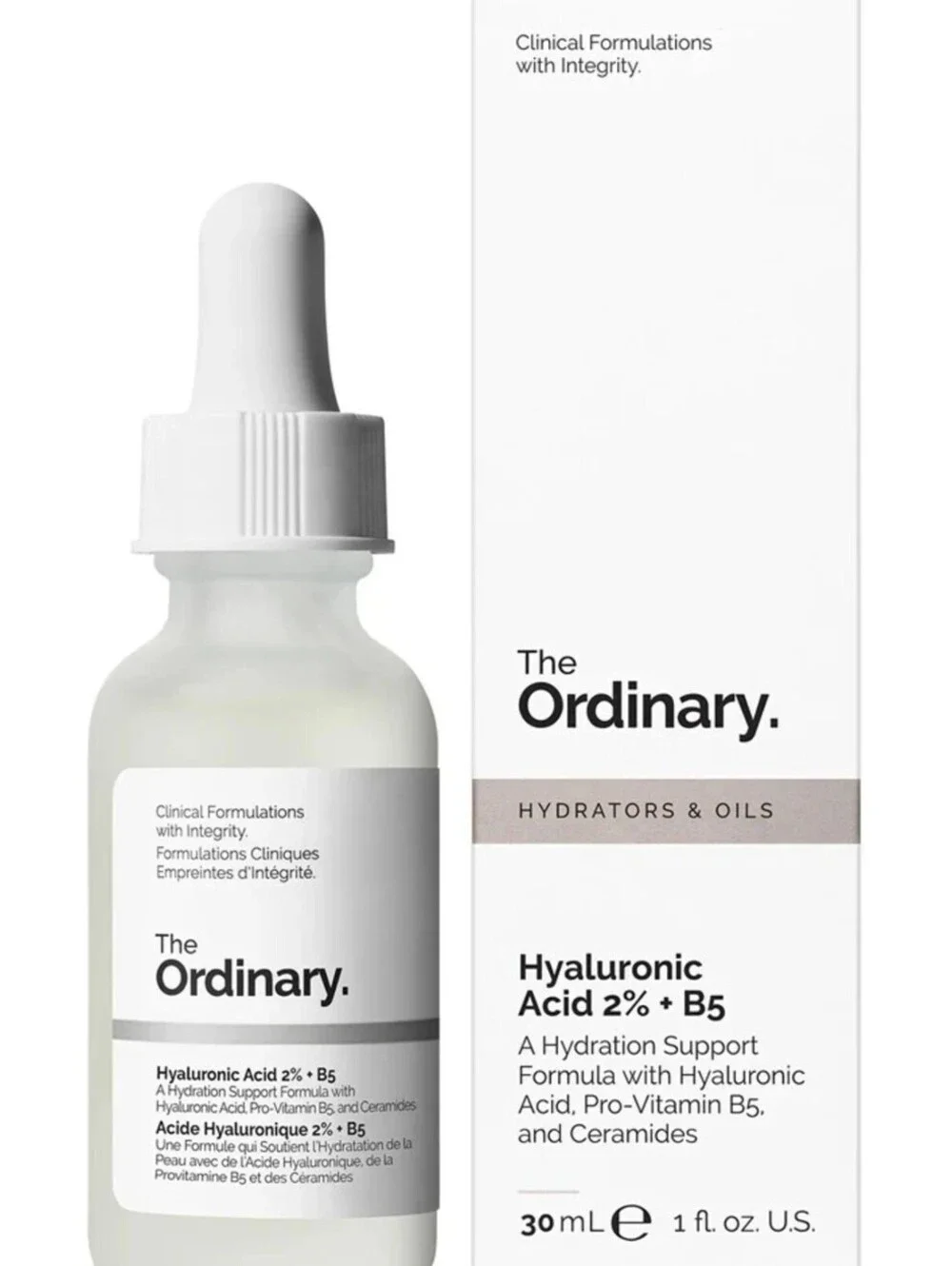 The Ordinary Hyaluronic Acid 2% + B5 Serum, 100% Organic Moroccan Argan Oil NEW